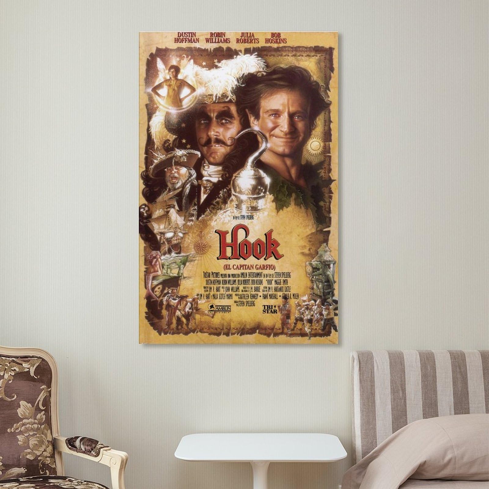 Amazon.com: Hook 1991 Comedy Movie Posters Classic 90s Vintage